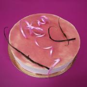 gâteau pêche de vigne abricot de la boulangerie patisserie bordet arlanc